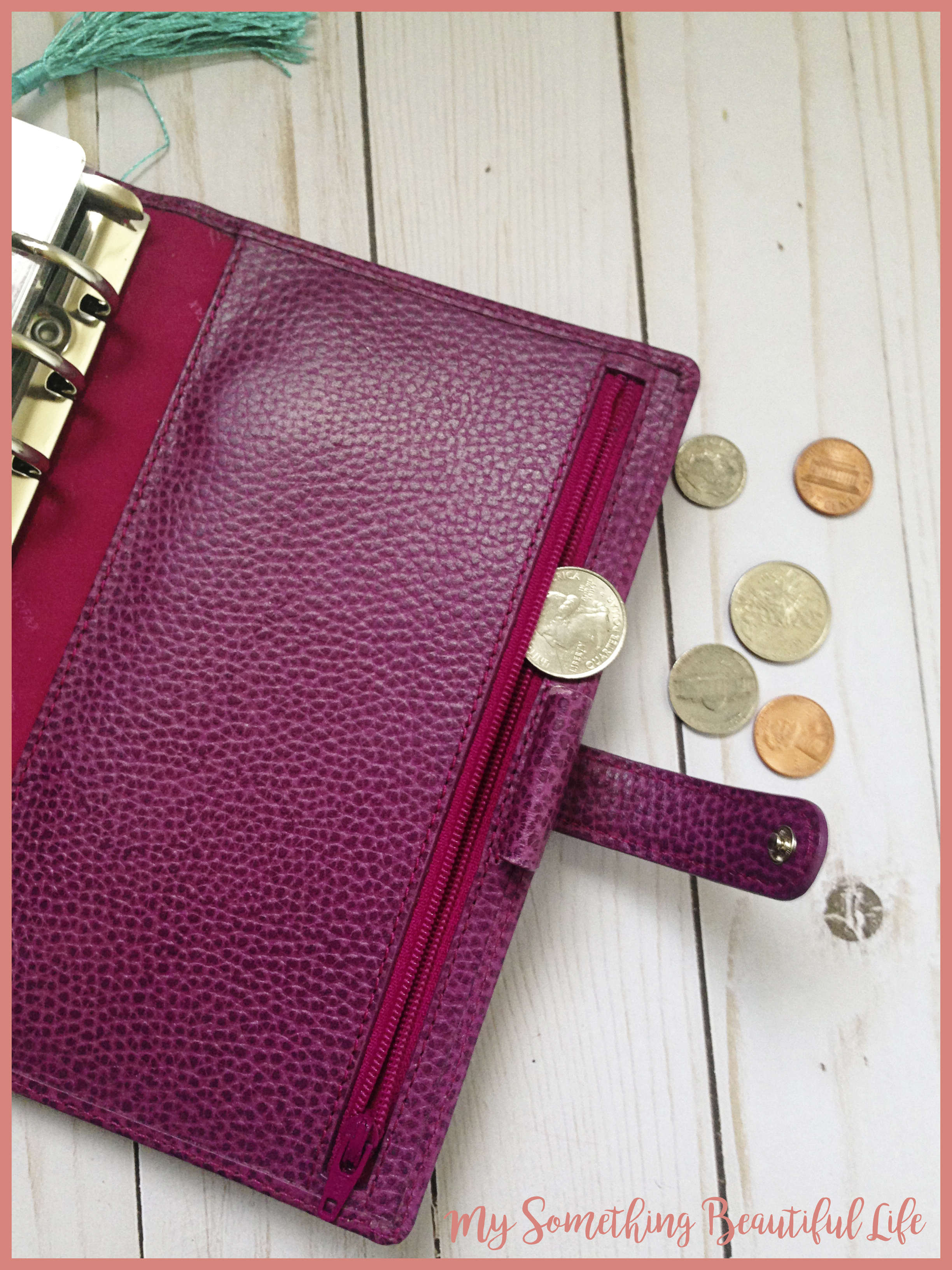 Filofax Personal Finsbury Raspberry | Wallet | Finance Planner | My Something Beautiful Life