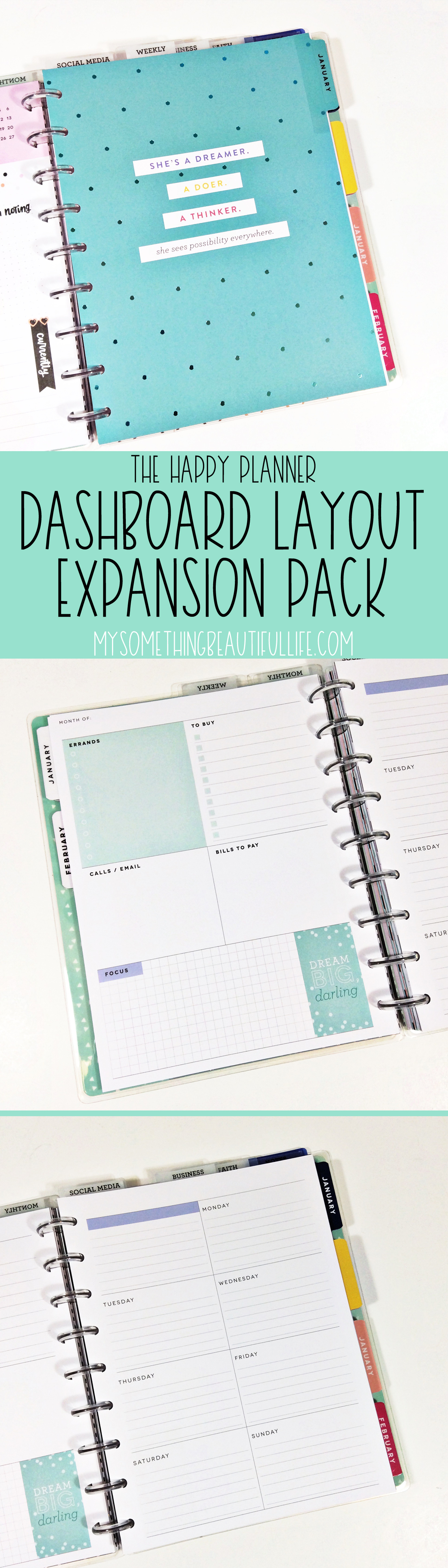 2019 Planner Setup - How I Frankenplanned with multiple Happy Planners to create one planner that will fit all my needs.