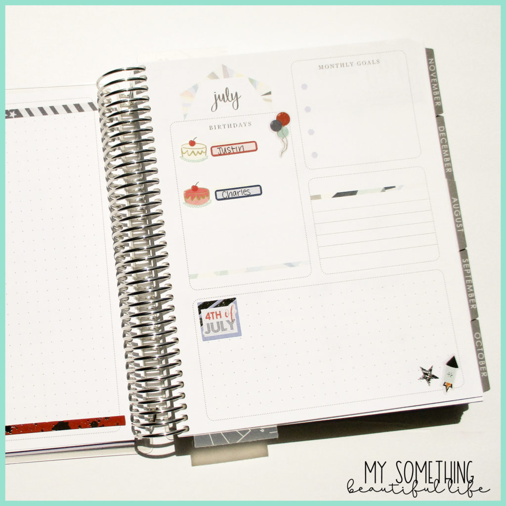 July 2019 Plan with Me in the new 2019-2020 Erin Condren LifePlanner #erincondren #ecsquad #eclifeplanner #planwithme
