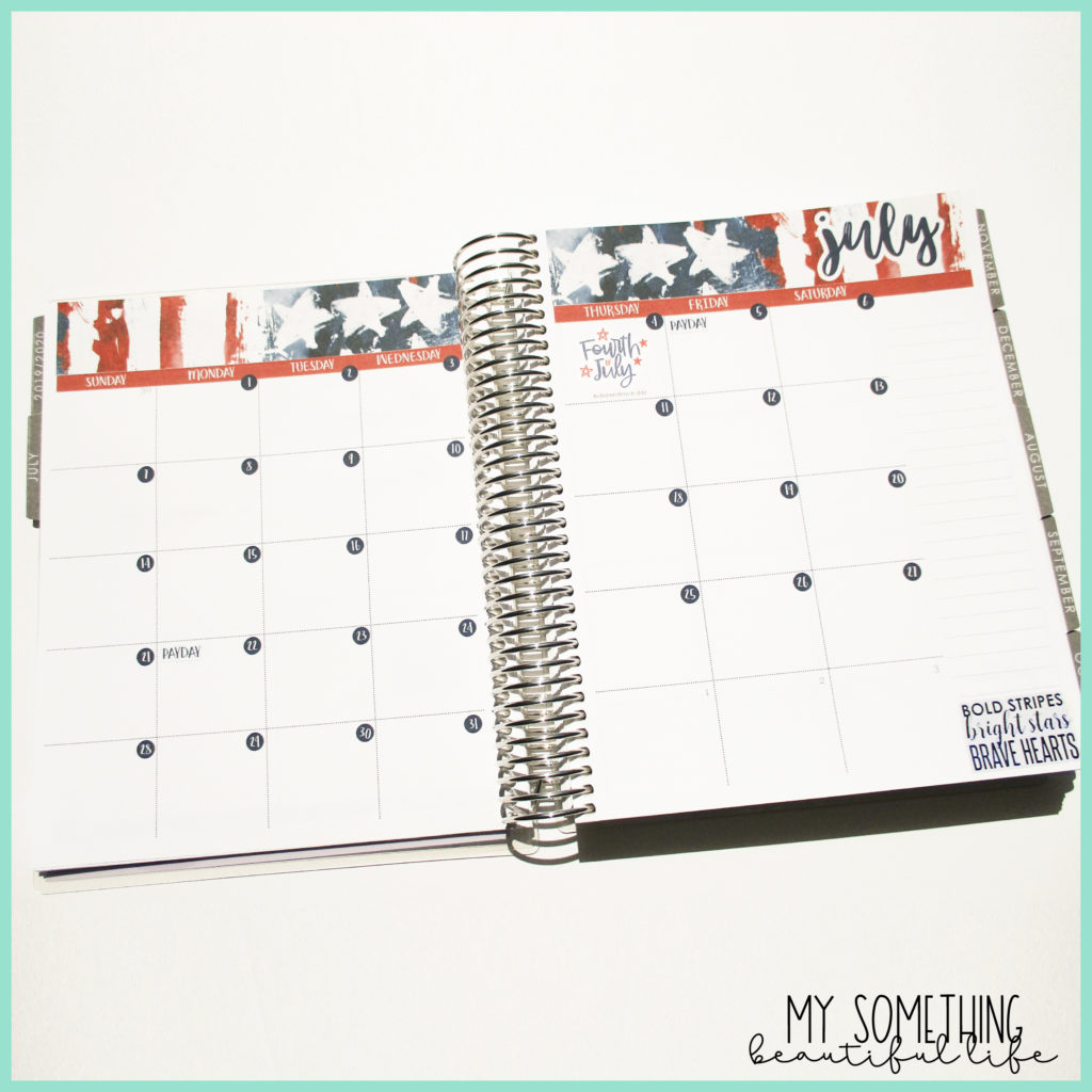 July 2019 Plan with Me in the new 2019-2020 Erin Condren LifePlanner #erincondren #ecsquad #eclifeplanner #planwithme