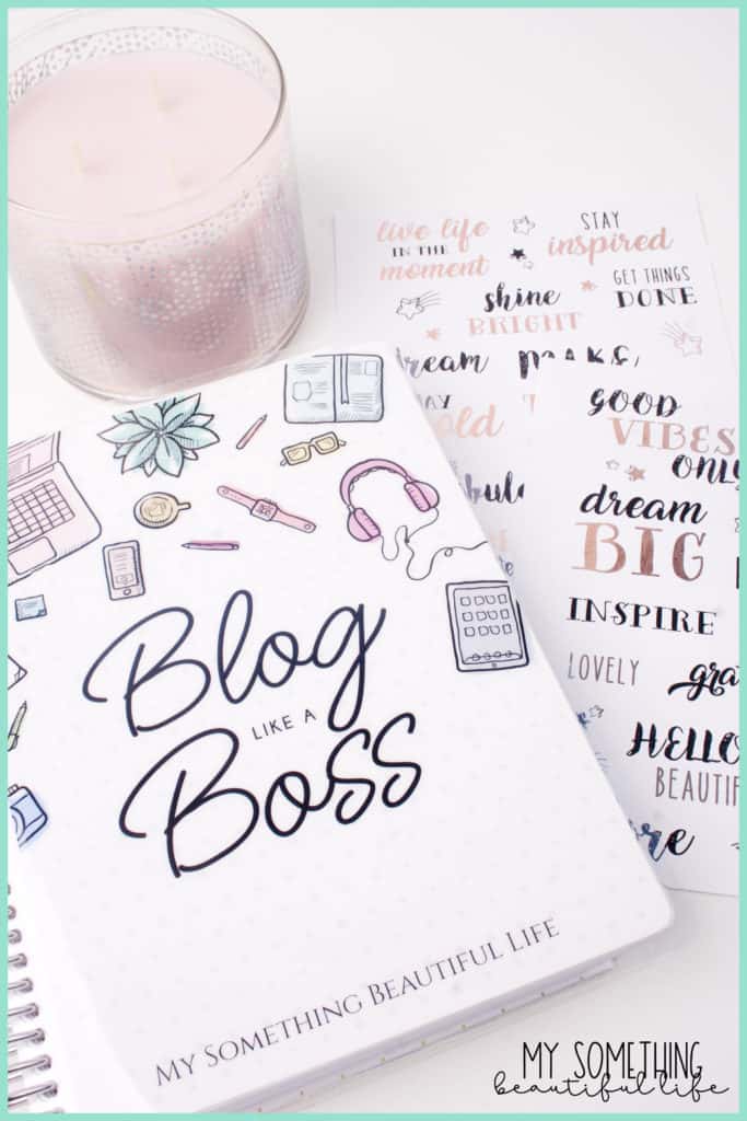 Purple Trail Planner Review - How I'm using the Purple Trail Content Planner for my blog and business #blogplanner #purpletrail #plannerreview #businessplanner