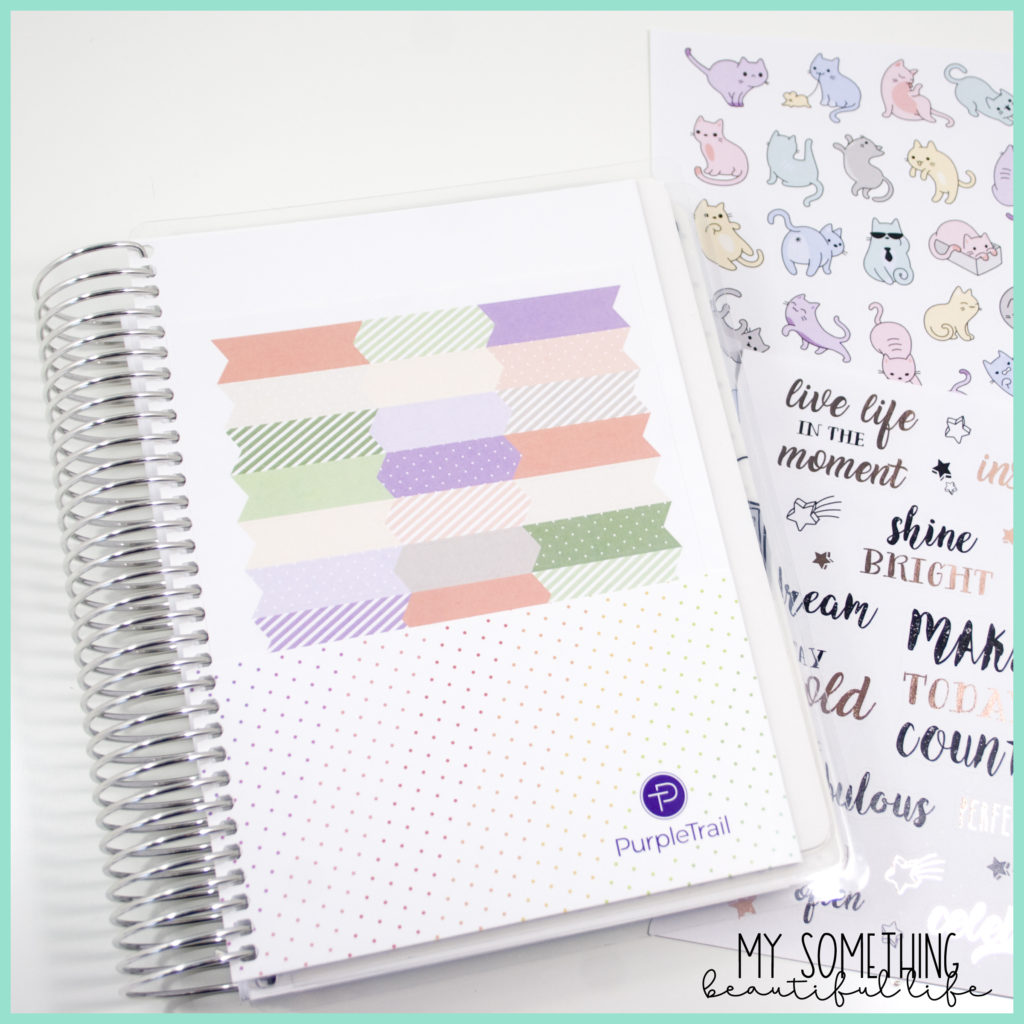 Purple Trail Planner Review - How I'm using the Purple Trail Content Planner for my blog and business #blogplanner #purpletrail #plannerreview #businessplanner