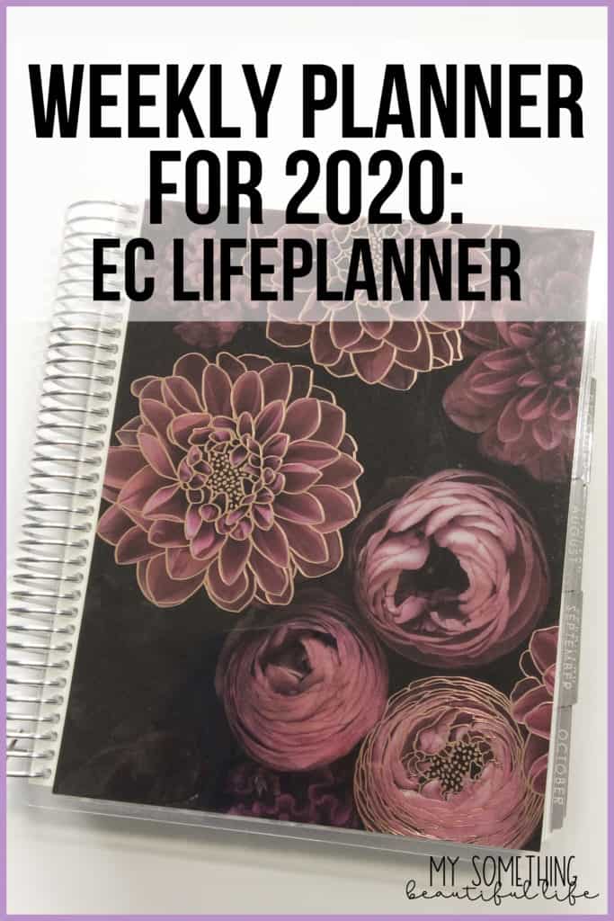 2020 Planner Lineup - The new 2020 Erin Condren Life Planner has been working so well to organize my life. I love the neutral vertical weekly layout. #erincondren #2020plannerlineup #erincondrenlifeplanner