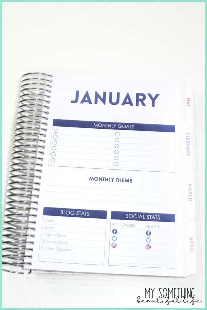 Purple Trail Planner Review - How I'm using the Purple Trail Content Planner for my blog and business #blogplanner #purpletrail #plannerreview #businessplanner