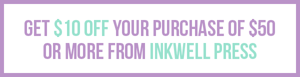 Save $10 on your first purchase from inkWELL Press #inkwellpress #planners #2020plannerlineup