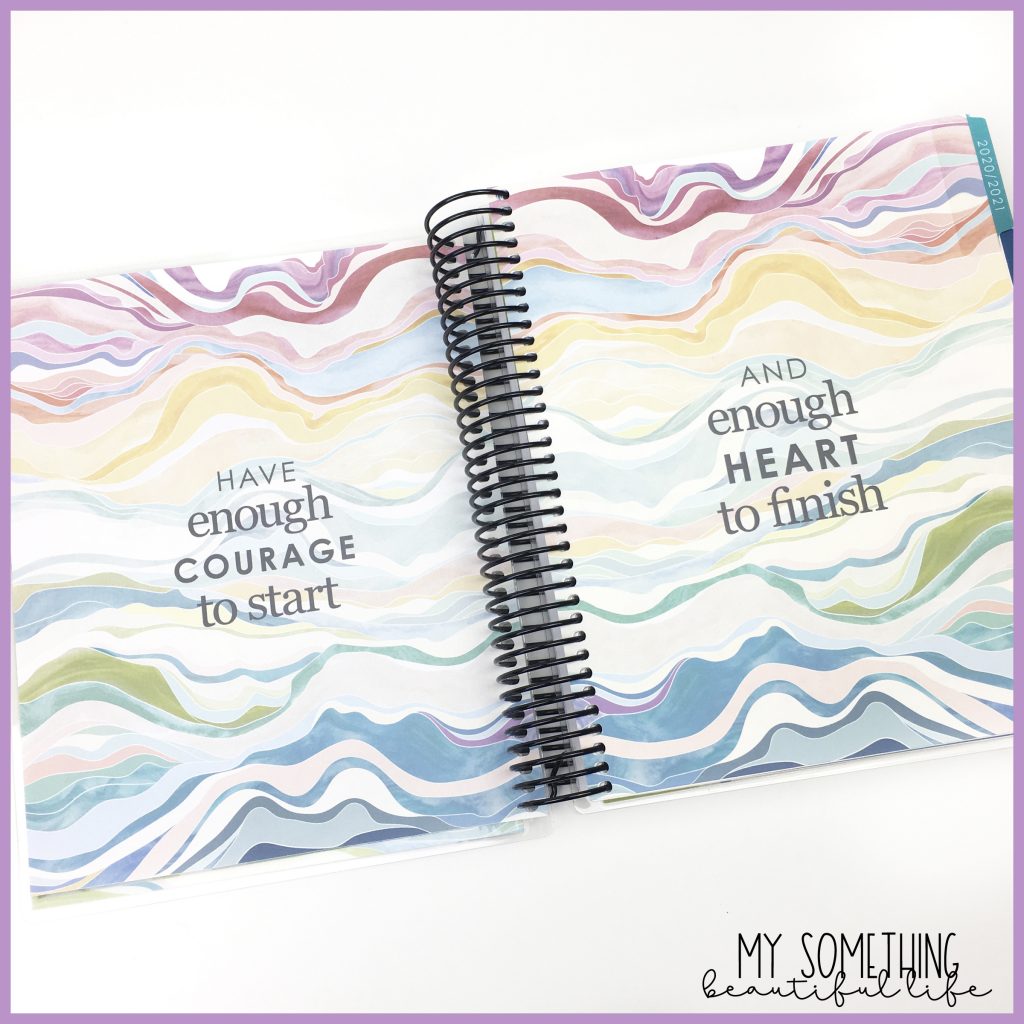 2020-2021 Erin Condren LifePlanner Review | Organize your life with the new Erin Condren Life Planner | Layers Colorful Hourly | #erincondren #eclp #planners