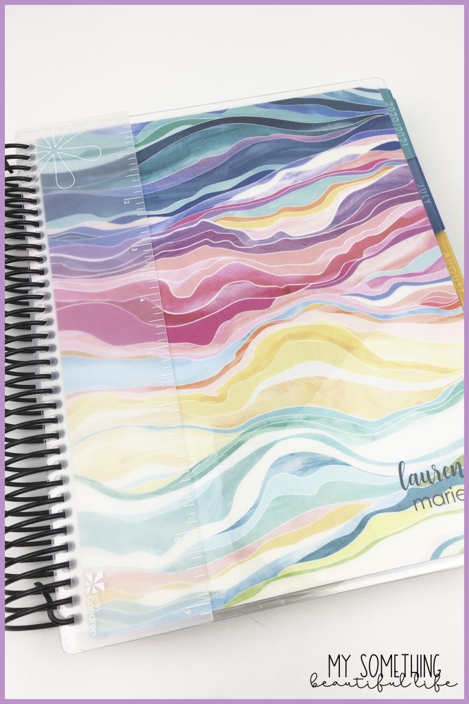 2020-2021 Erin Condren LifePlanner Review | Organize your life with the new Erin Condren Life Planner | Layers Colorful Hourly | #erincondren #eclp #planners