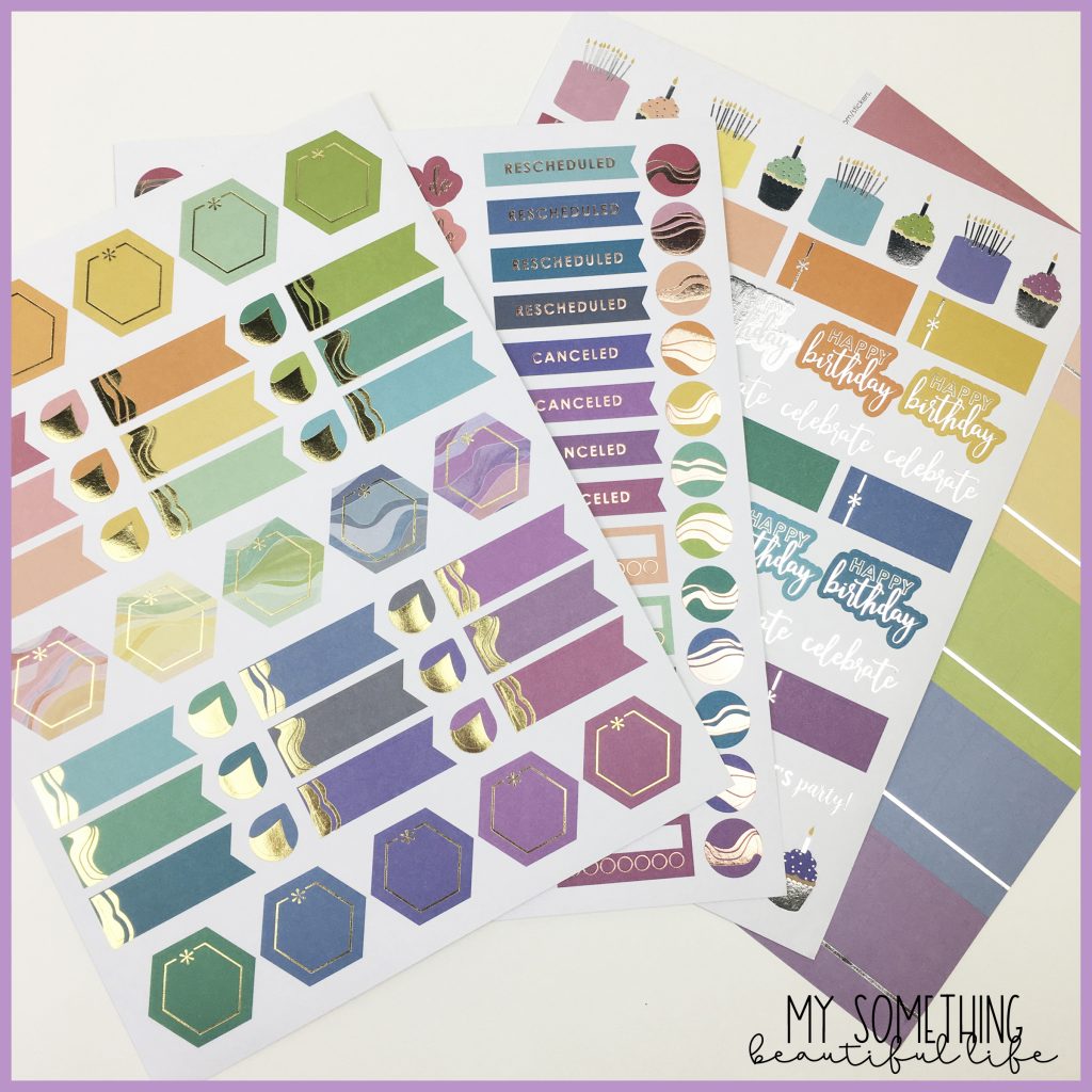 2020-2021 Erin Condren LifePlanner Review | Organize your life with the new Erin Condren Life Planner | Layers Colorful Hourly | #erincondren #eclp #planners