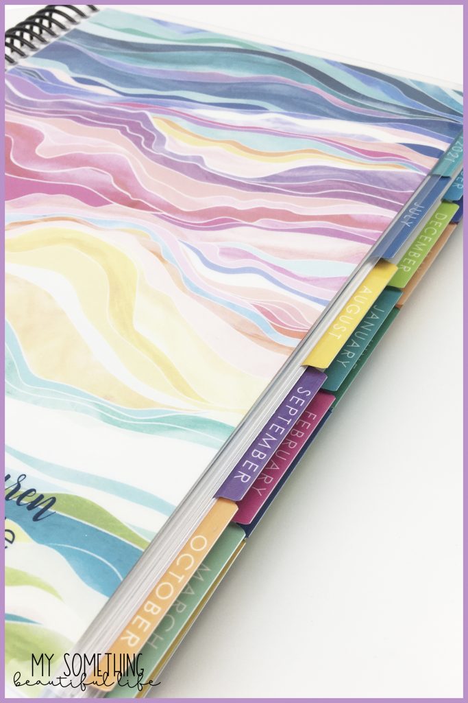 2020-2021 Erin Condren LifePlanner Review | Organize your life with the new Erin Condren Life Planner | Layers Colorful Hourly | #erincondren #eclp #planners
