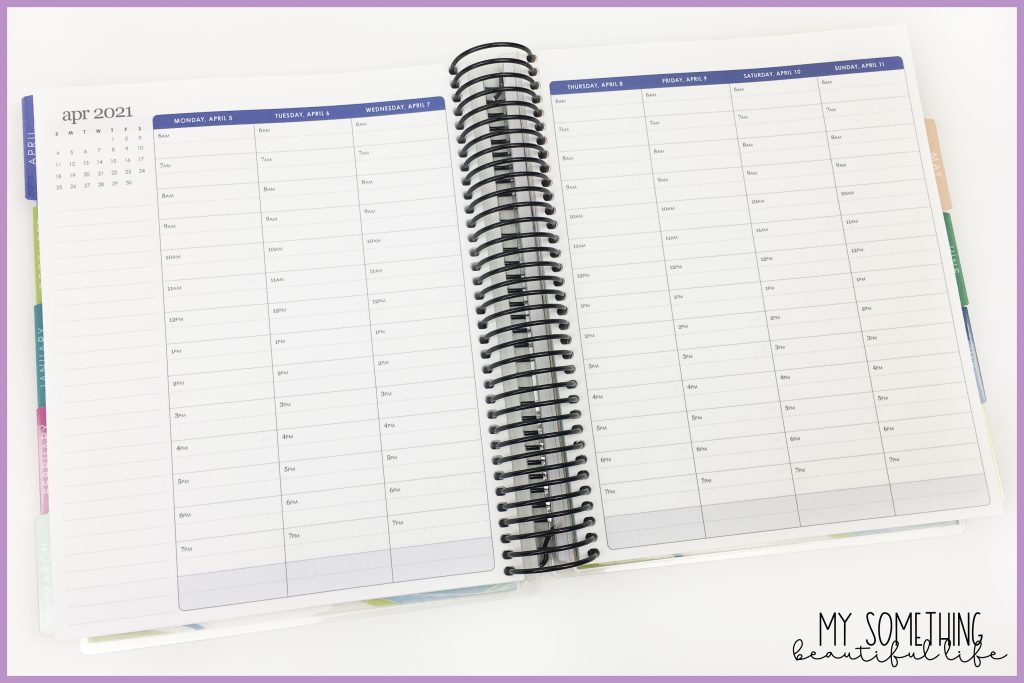 2020-2021 Erin Condren LifePlanner Review | Organize your life with the new Erin Condren Life Planner | Layers Colorful Hourly | #erincondren #eclp #planners