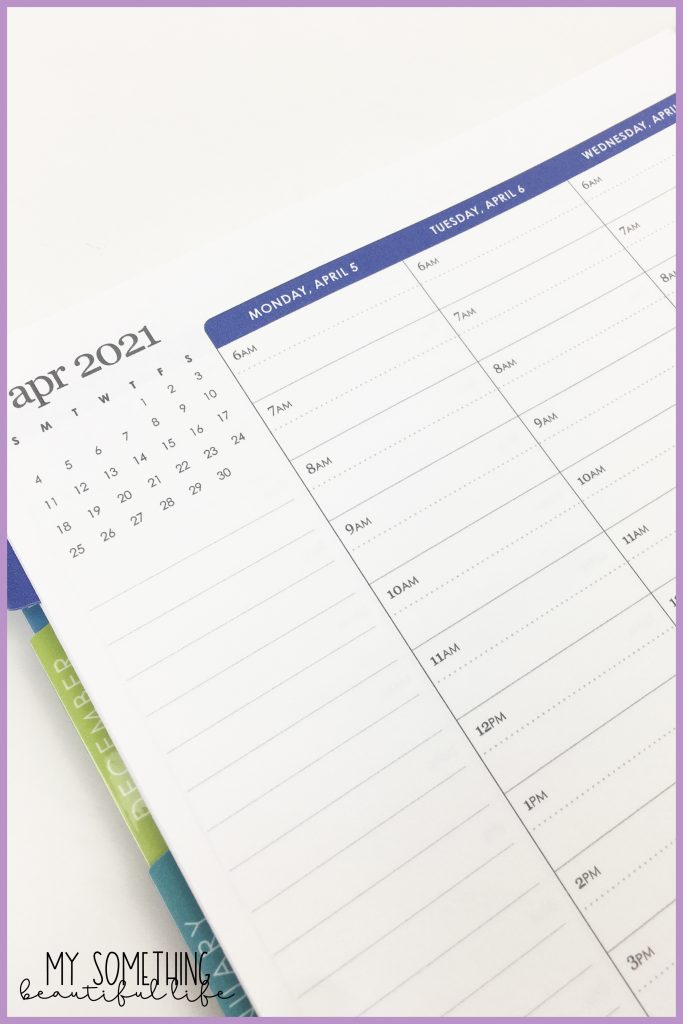 2020-2021 Erin Condren LifePlanner Review | Organize your life with the new Erin Condren Life Planner | Layers Colorful Hourly | #erincondren #eclp #planners
