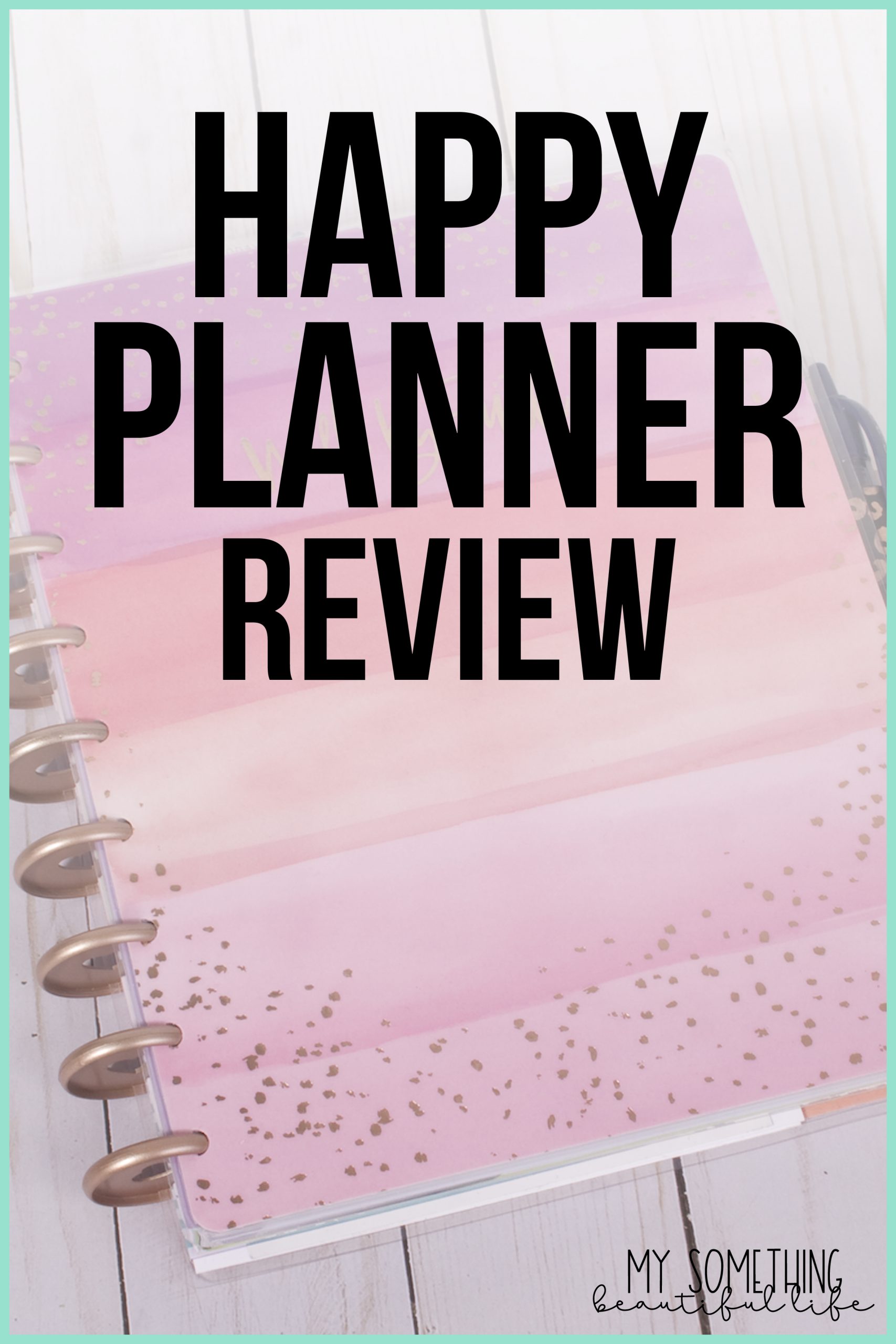 Happy Planner Review #happyplanner #plannerreview