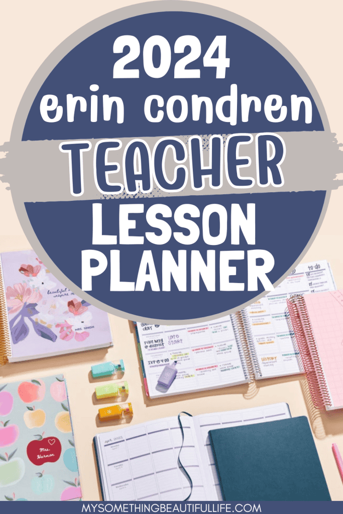 2024 Erin Condren Teacher Lesson Planner